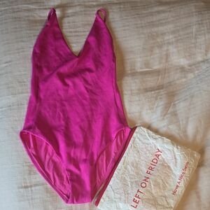 Left On Friday Fuchsia One-Piece Swimsuit